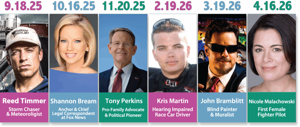OKC Town Hall 2025-26 Slate of Speakers
